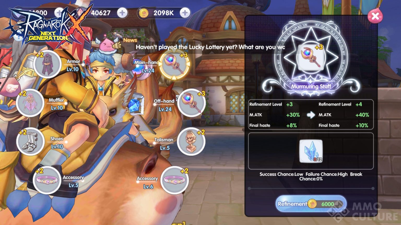 Ragnarok X Next Generation RPG features to create your own unique