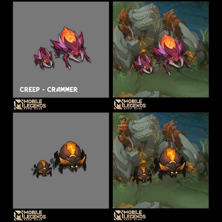 Bocoran Desain Terbaru dari Creep Mobile Legends: Bang Bang