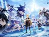 Genshin Impact characters gathered across a bright icy landscape