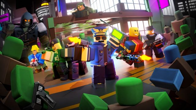 Tower Defense Simulator units defend a city against enemy forces